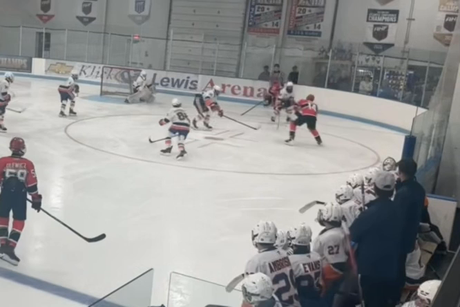 Greyson Boariu 2nd Goal | Pittsburgh Vengeance 15U AAA | Check Profile for Stats