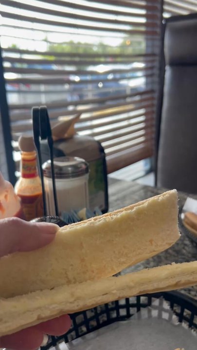 Señor Cafe - Steam rising from Cuban bread with butter. I'm in heaven - Cuban Near Me - Hollywood, Florida