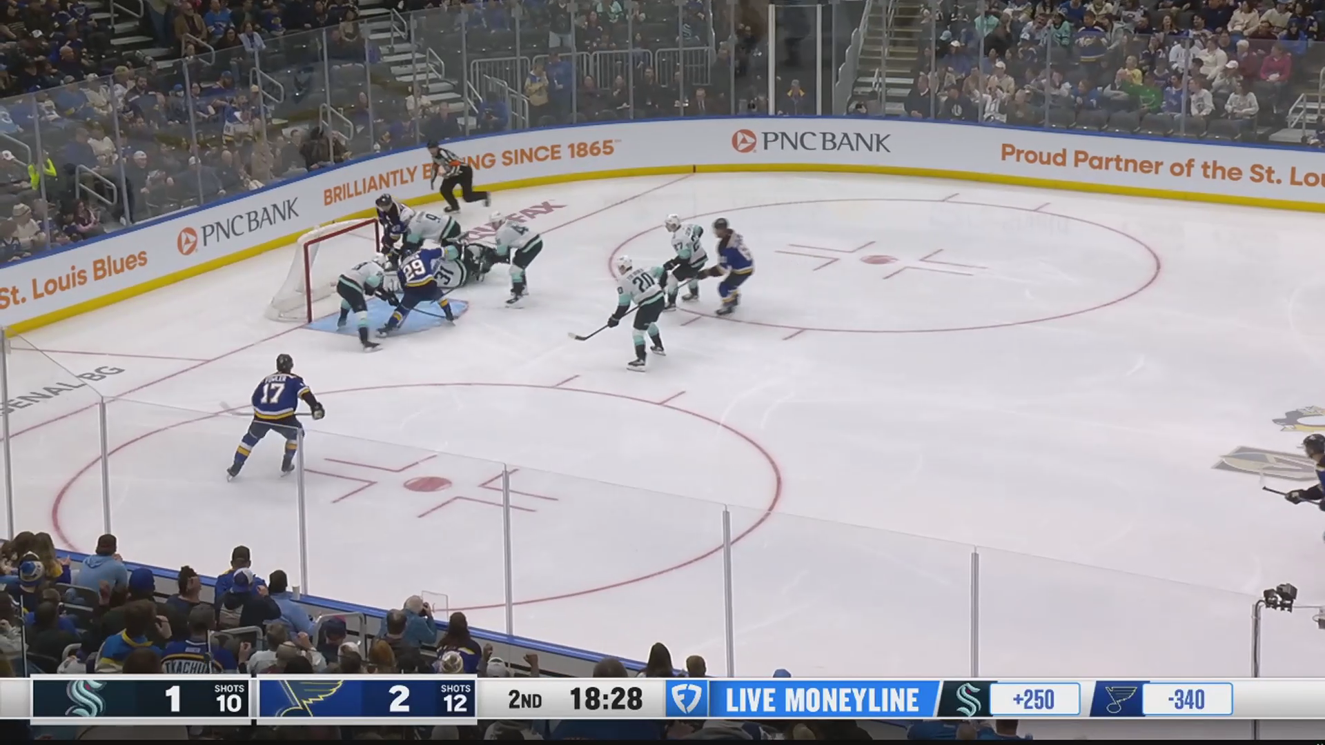 Holloway with a hat trick vs. Seattle Kraken · Feb 26, 2026