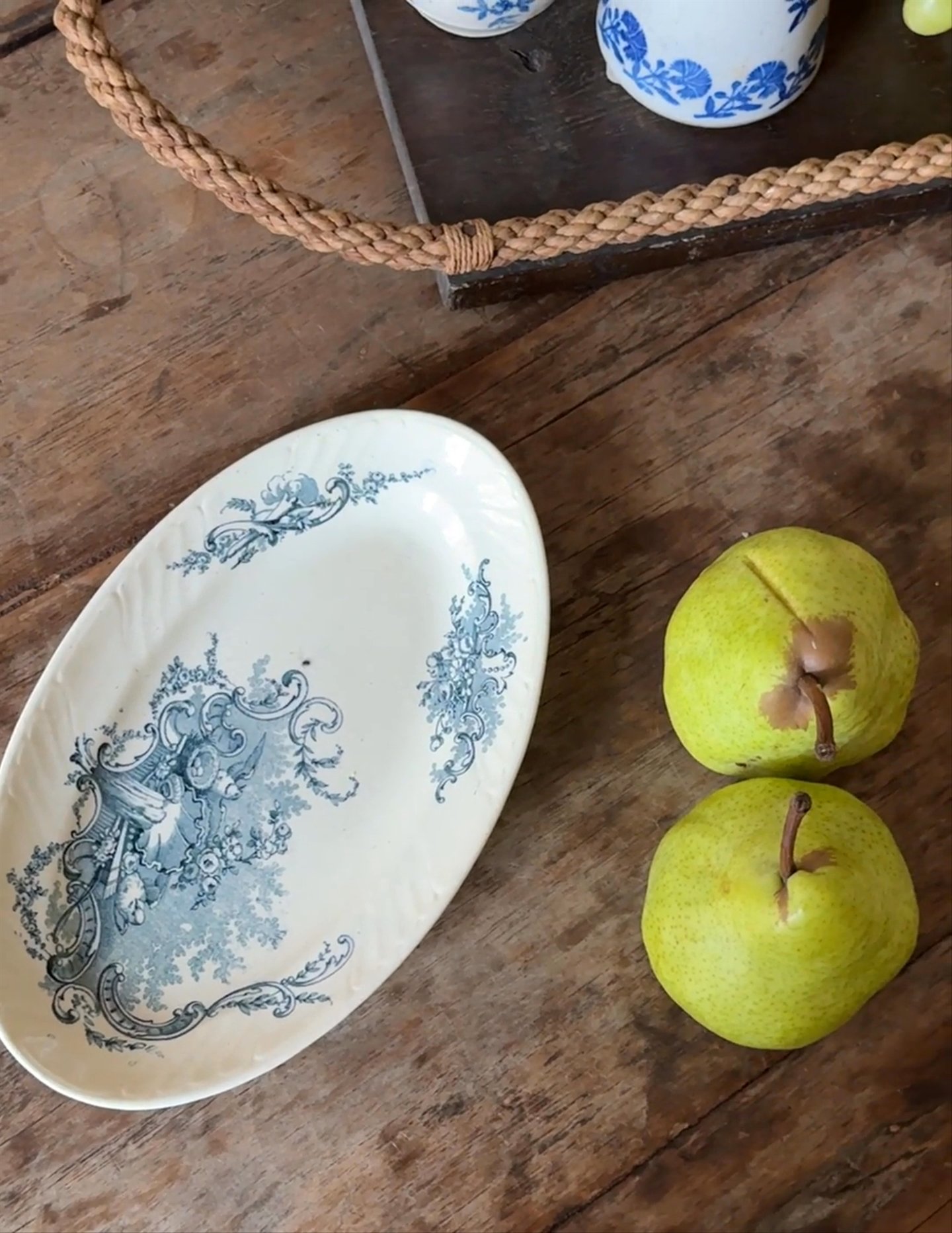 Small Oval Serving Plate