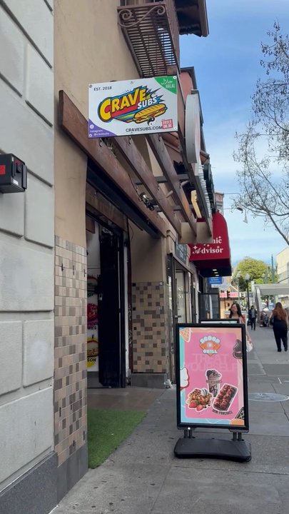 Crave Subs - A quick video highlighting some key menu items, including the Pikachu and Buzzlightyear subs and the Wolverine and Goku Black loaded fries - Halal Near Me - Berkeley, California