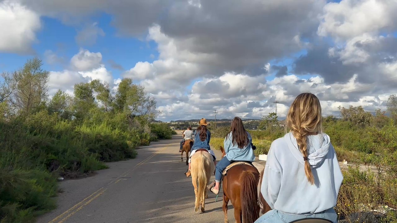 Surfside Ranch - Riding through the trail! - Horseback Riding Near Me - San Diego, California