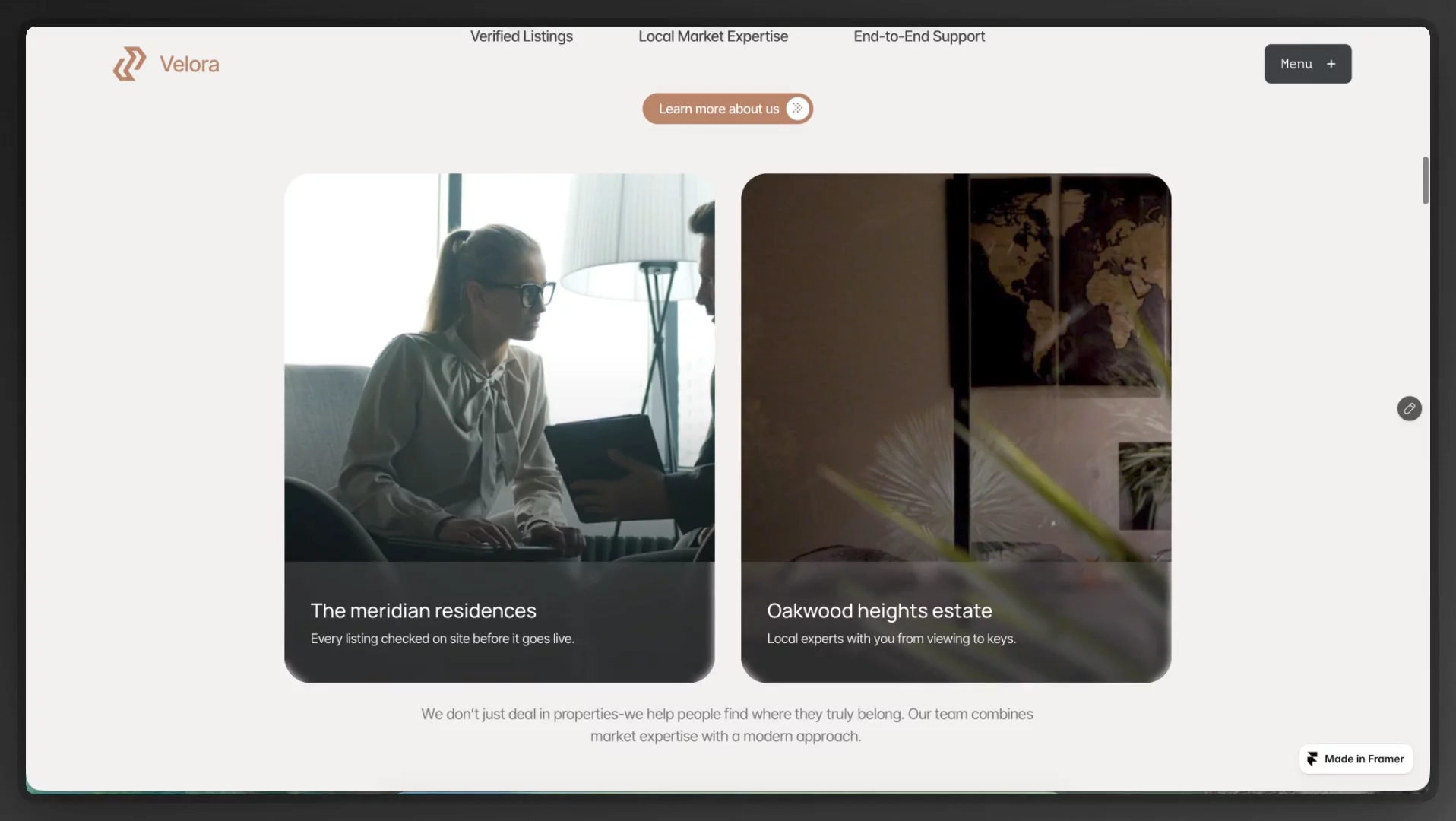 Been working on this for a while  my new real estate template drops tomorrow. Curious what you 'll think.