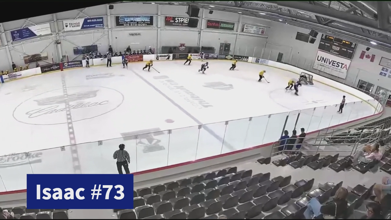 Isaac Charron: M18 D1-R Highlights - Goals, Assists & Defensive Gems