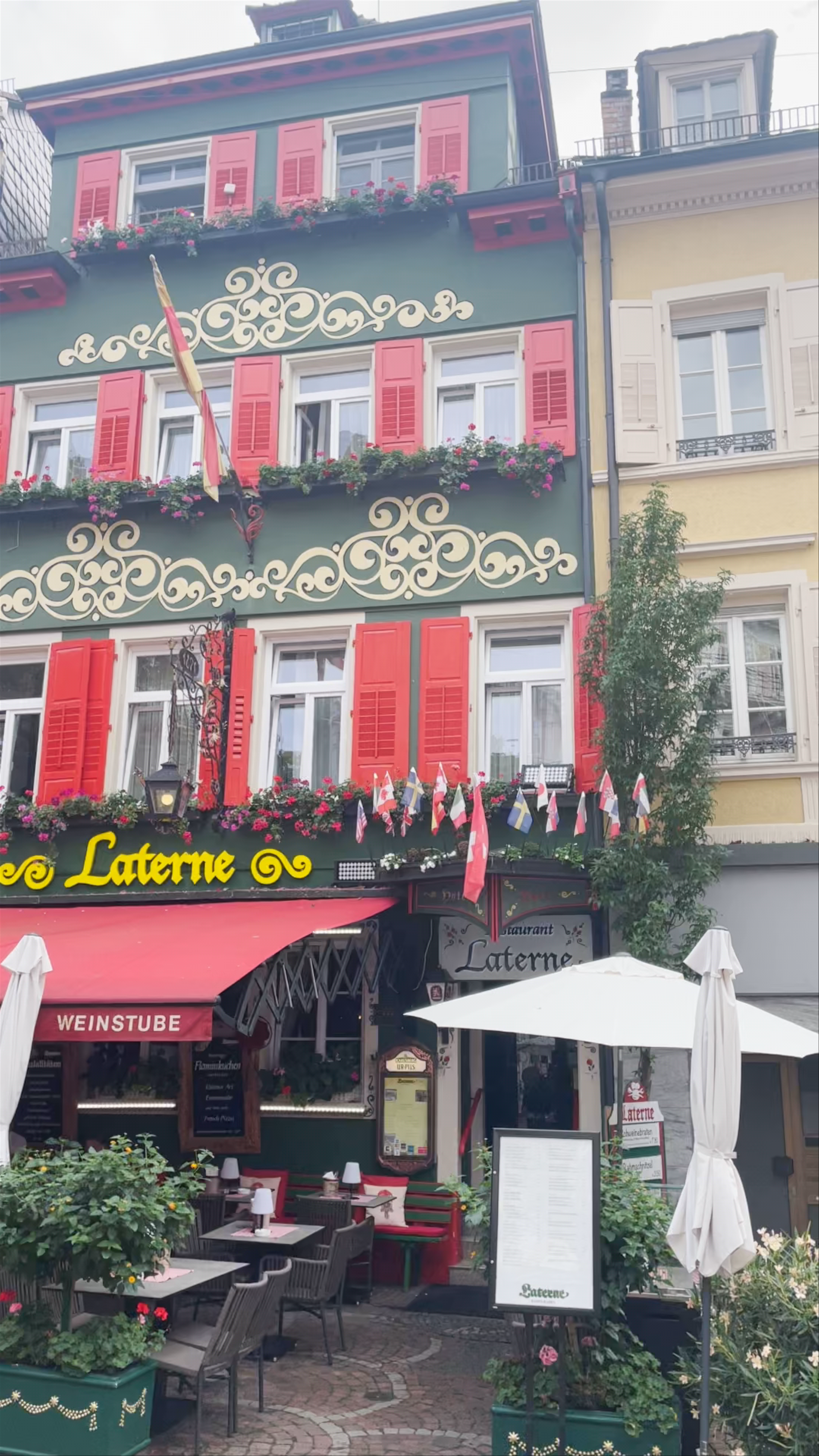 Restaurant Laterne: Traditional Charm in the Heart of Baden-Baden