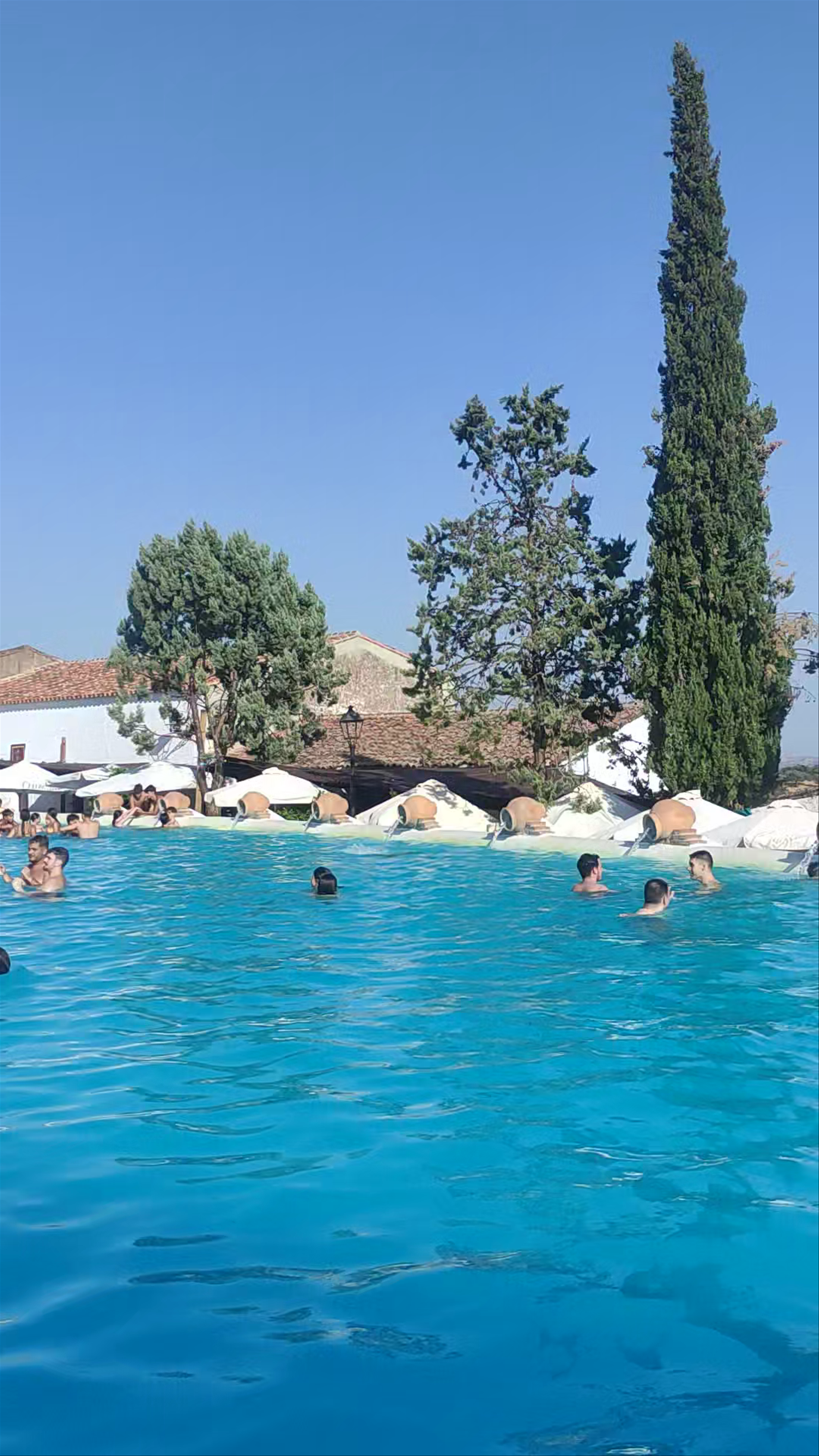 Relaxing Thermal Pool Experience in Cañaveral de León, Andalucía