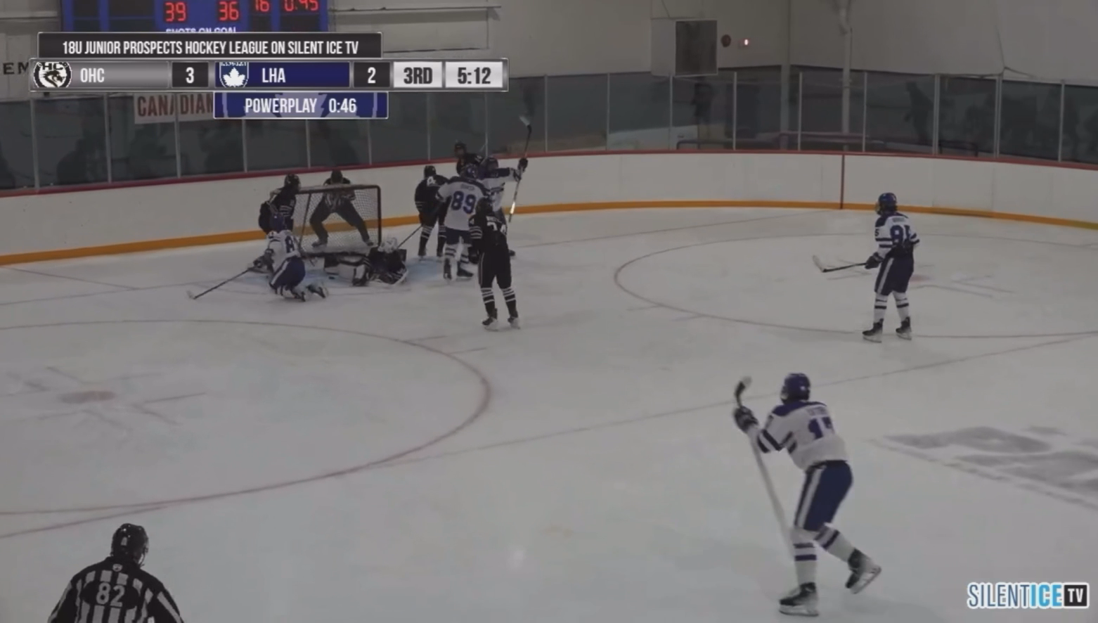 Lucas Bilbrey Scores a Dazzling PP Goal for Langley U18