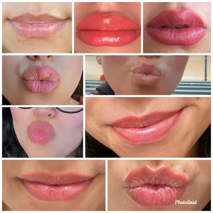 Xtravagant Lash & Brows - Lip blush with Vi on 8.30.21 progress - Eyelash Service Near Me - Katy, Texas