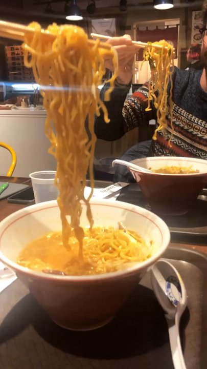 Ramen Ray - Miso ramen - noodle pull! - Ramen Near Me - Indianapolis, Indiana