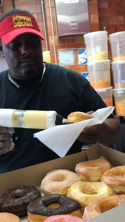 Poppin Dough - Stuffing them fresh in the morning - Donuts Near Me - Chicago, Illinois