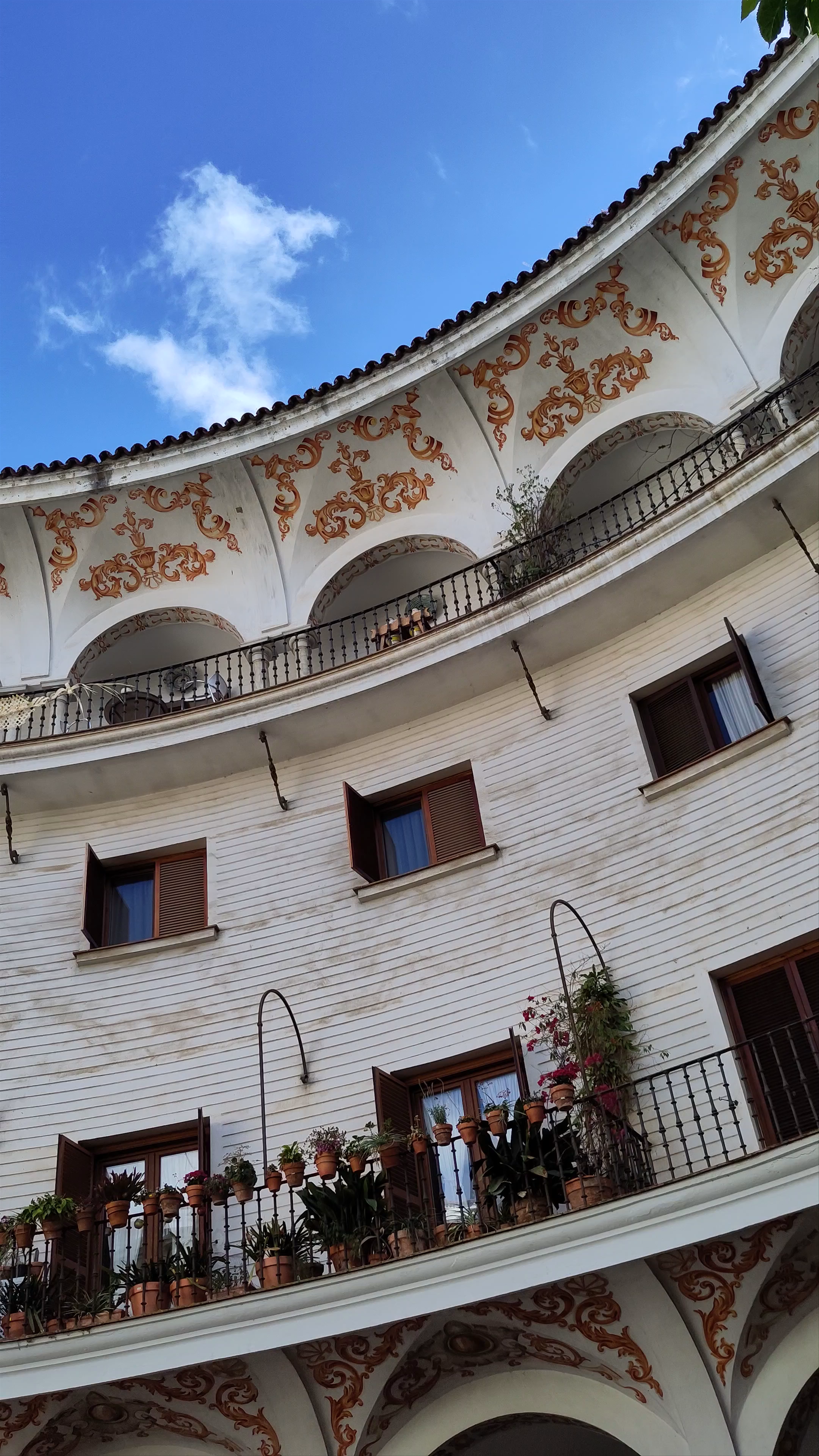 Semi-circular Colonnade, Plaza del Cabildo, Seville