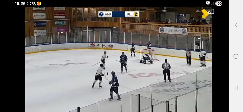 Michal Hornicek's First Goal with Flemingsbergs A-team, preseason