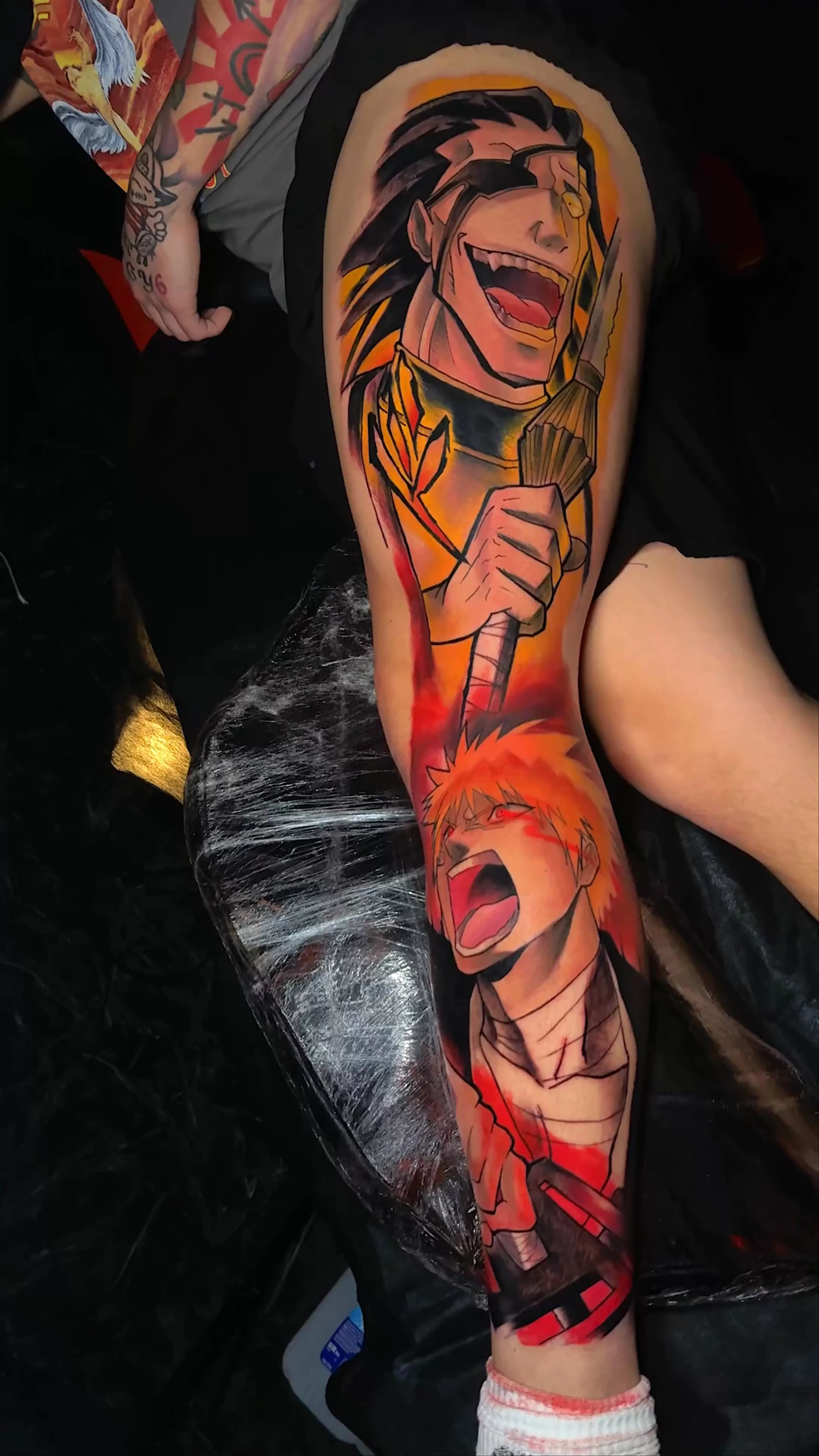 Bleach leg sleeve 