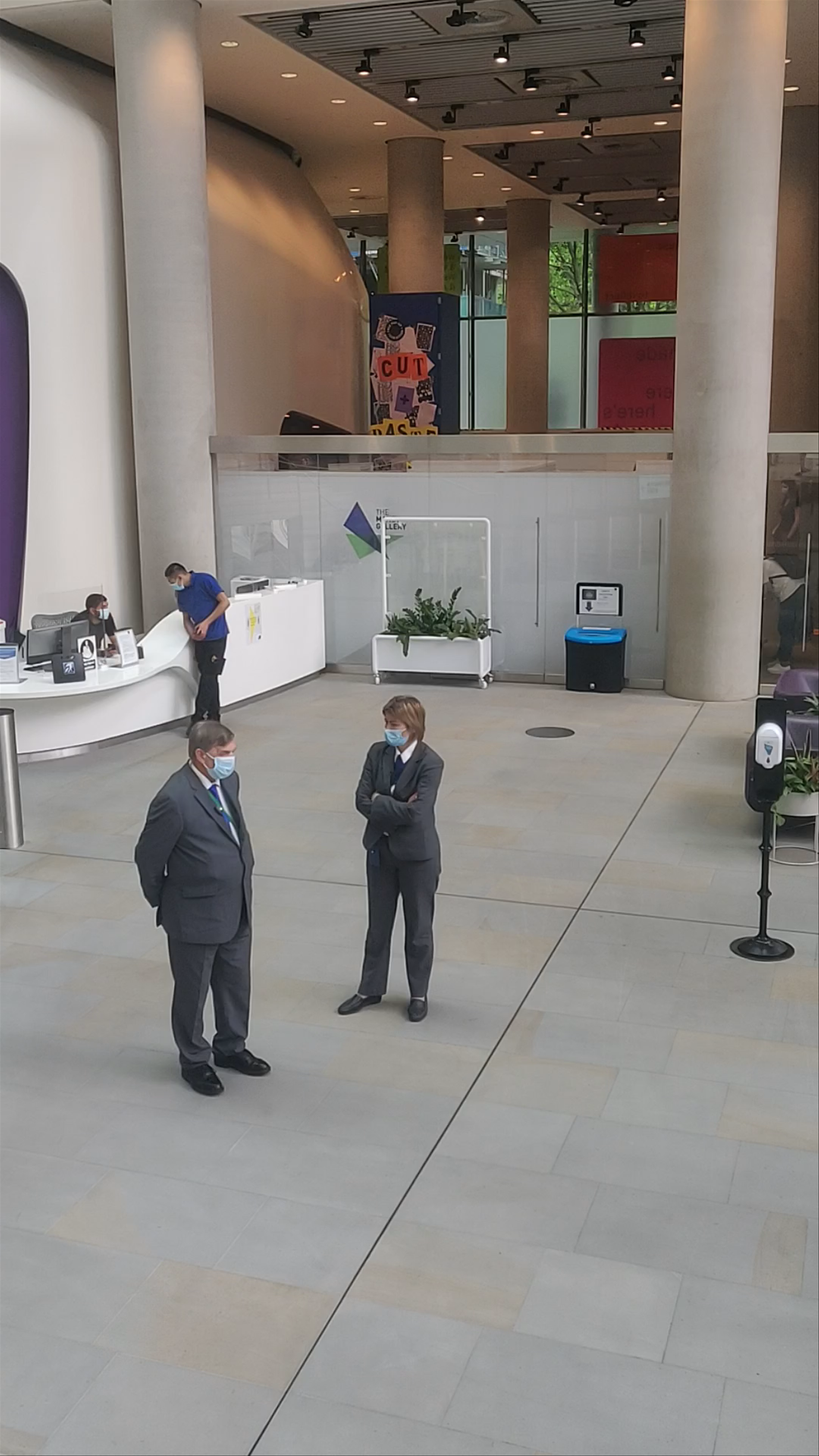 Francis Crick Institute interior