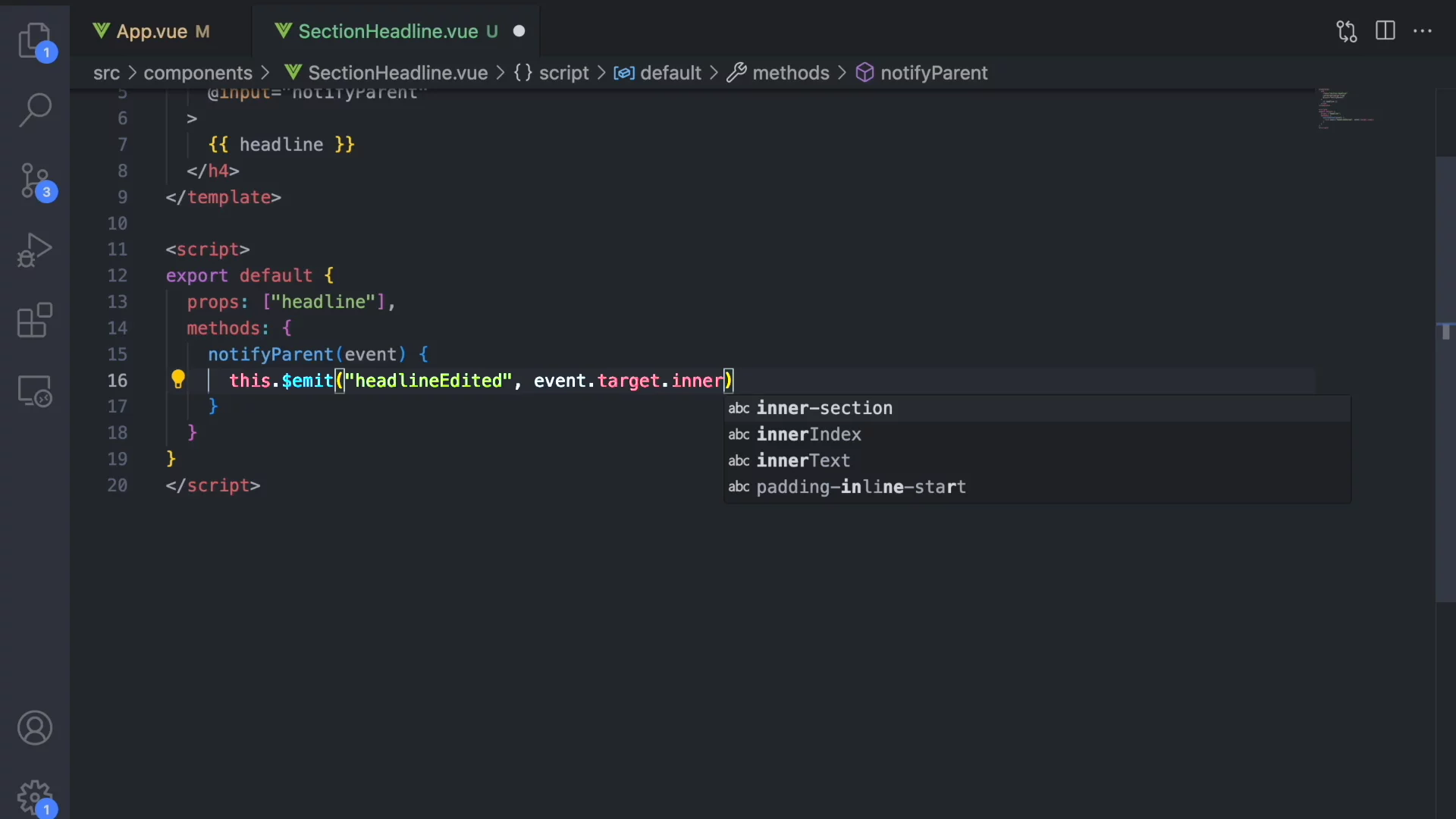 Interactive Vue.js Resume Builder | newline
