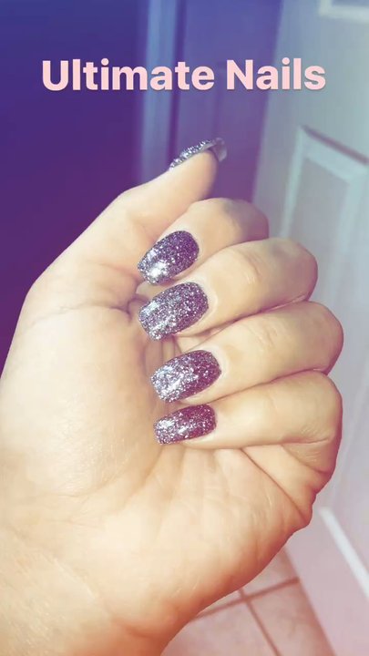 Ultimate Nails - The perfect New Years glam nails ! Thanks again !!!! - Nail Salons Near Me - Delray Beach, Florida