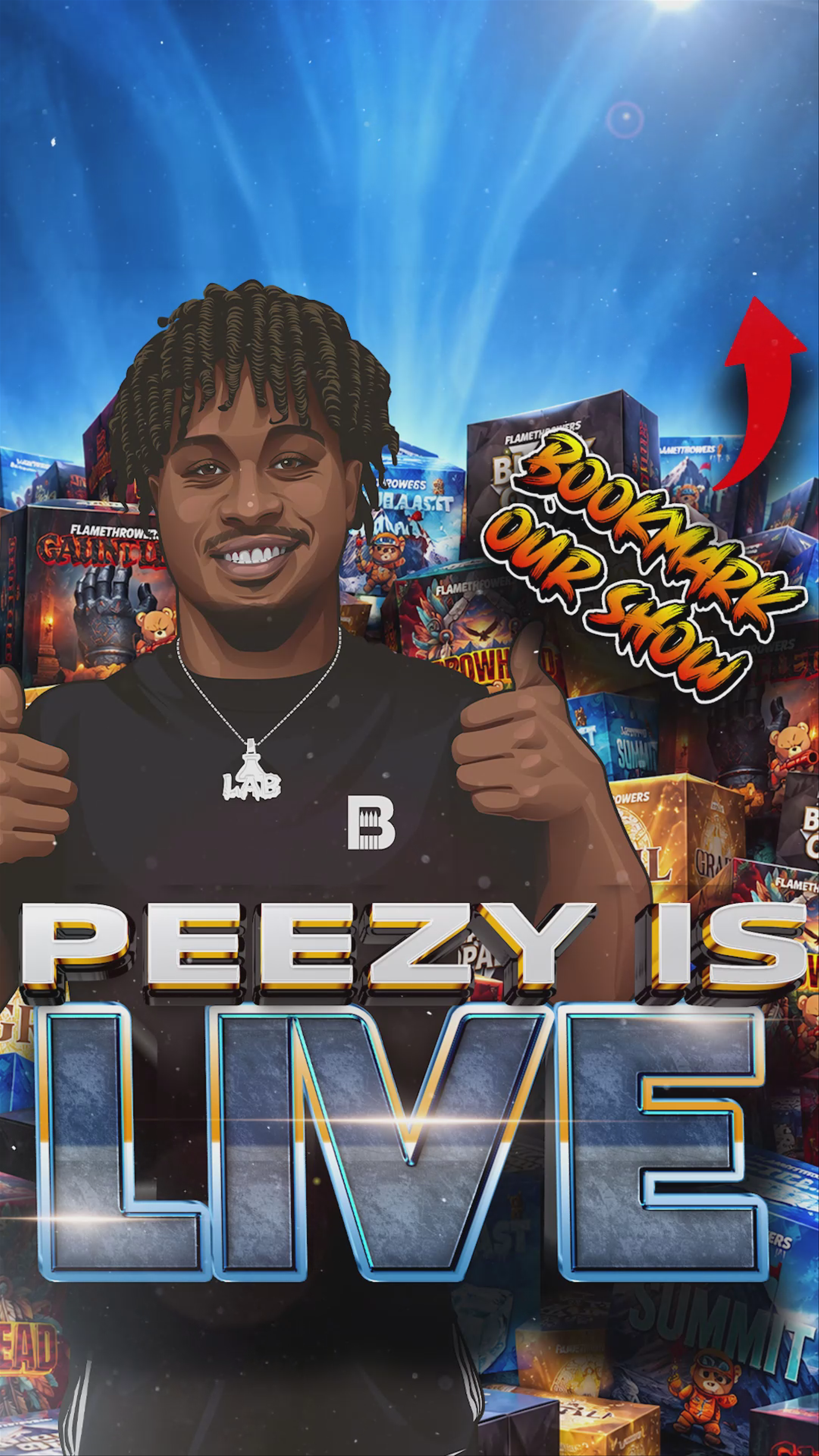 Thumbnail for live show