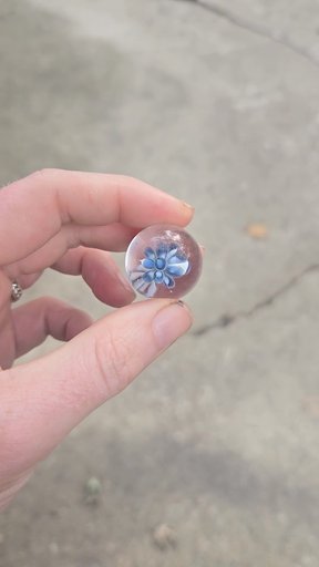 Preview pic of HotHead Glass Flower Marble