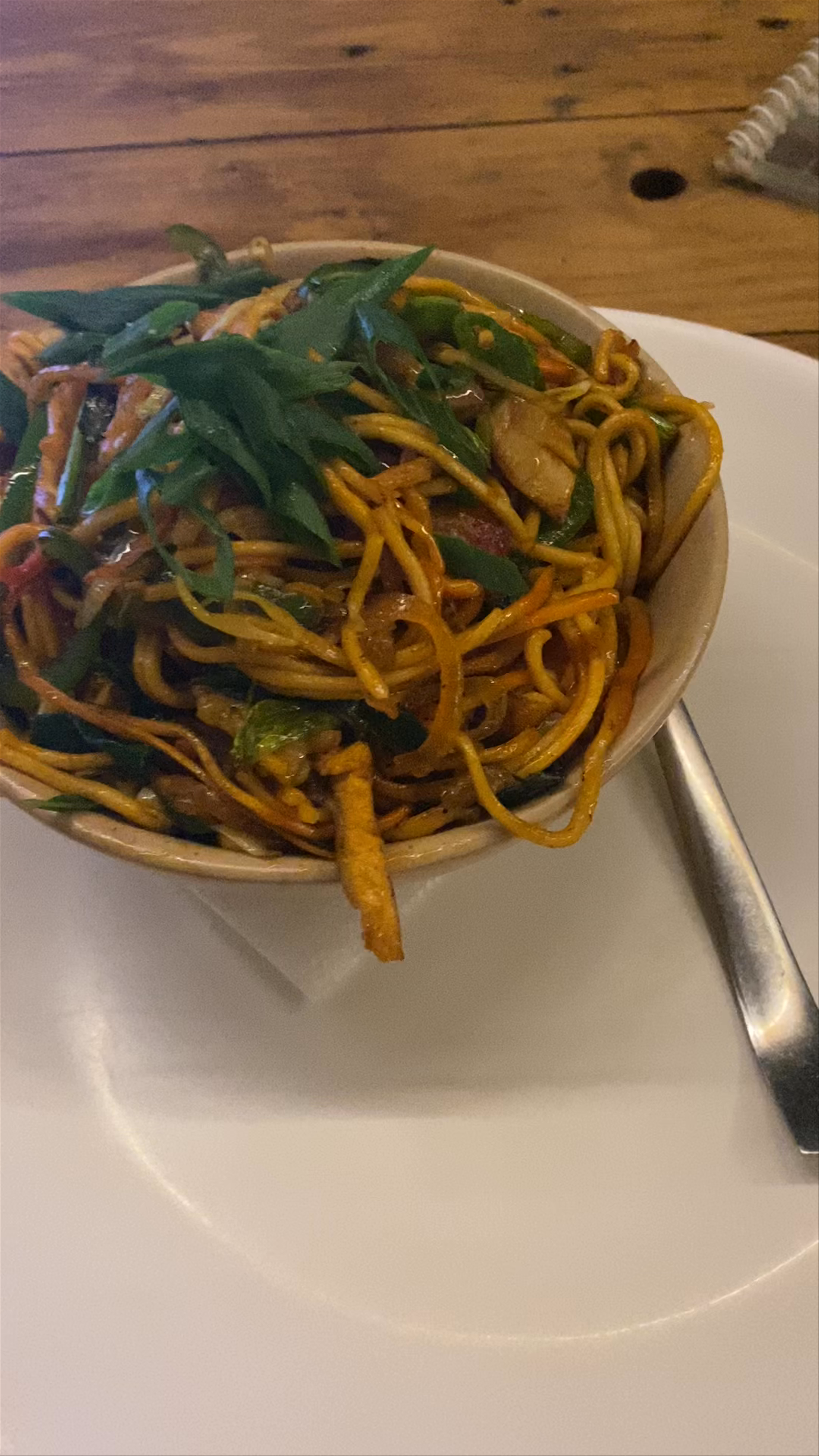 Flea market restaurant