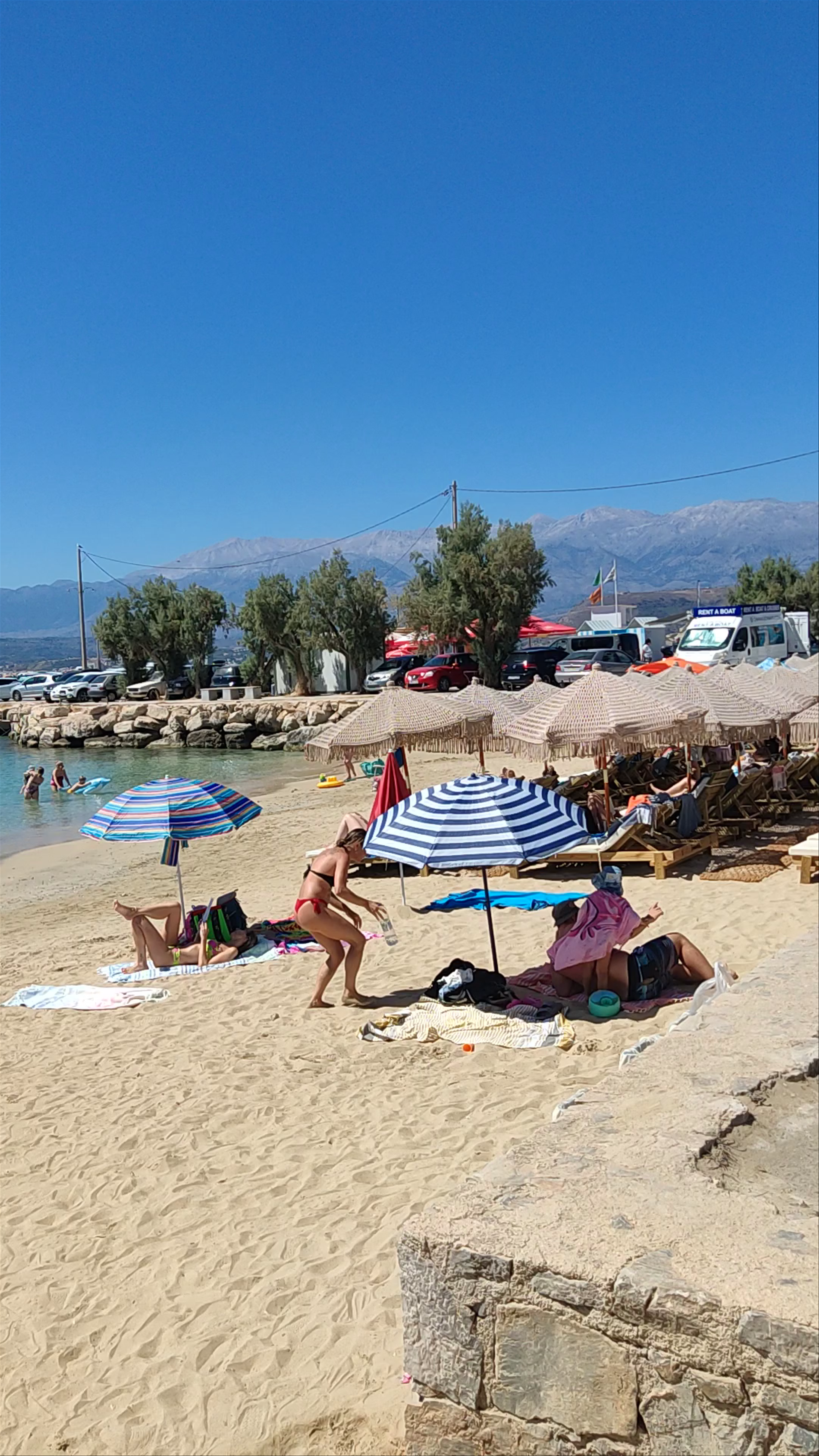 Sun-Kissed Serenity at Marathi Beach, Akrotiri, Greece