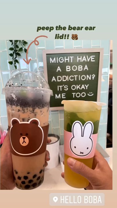 Hello Boba - Oreo garden + Mango Mojito - Coffee & Tea Near Me - El Monte, California