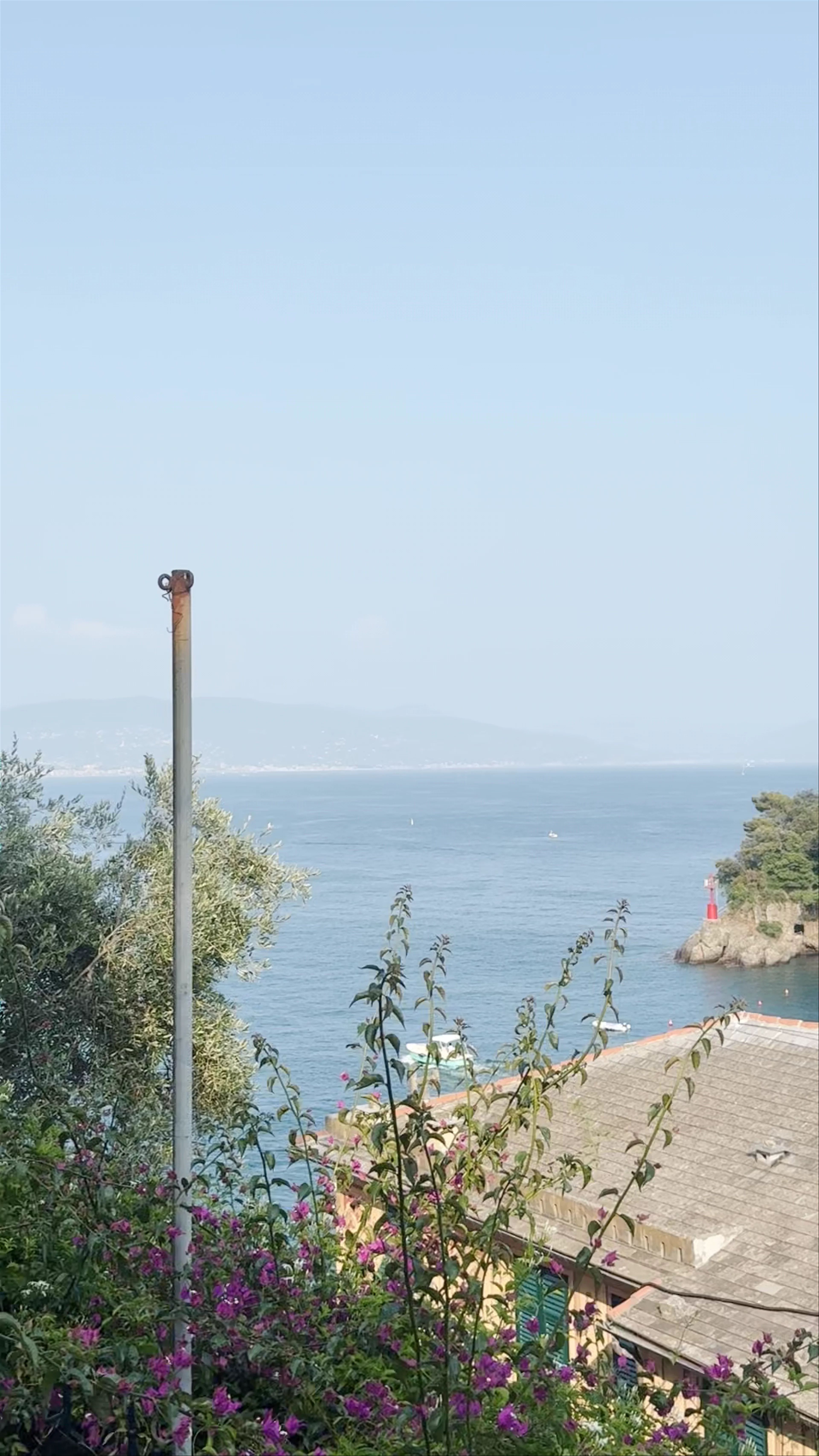 Punto panoramico, Marina di Portofino, Molo Isolotto