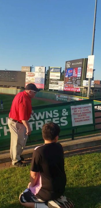 Innovative Field - MEAN PERSON NOT LETTING KID GET BALL - Stadiums & Arenas Near Me - Rochester, New York