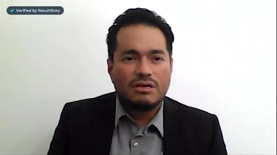 Qazi in his video testimonial