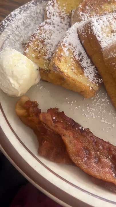 Joe's Pancake House - Breakfast plate with eggs, bacon, and French toast - Breakfast & Brunch Near Me - Tucson, Arizona