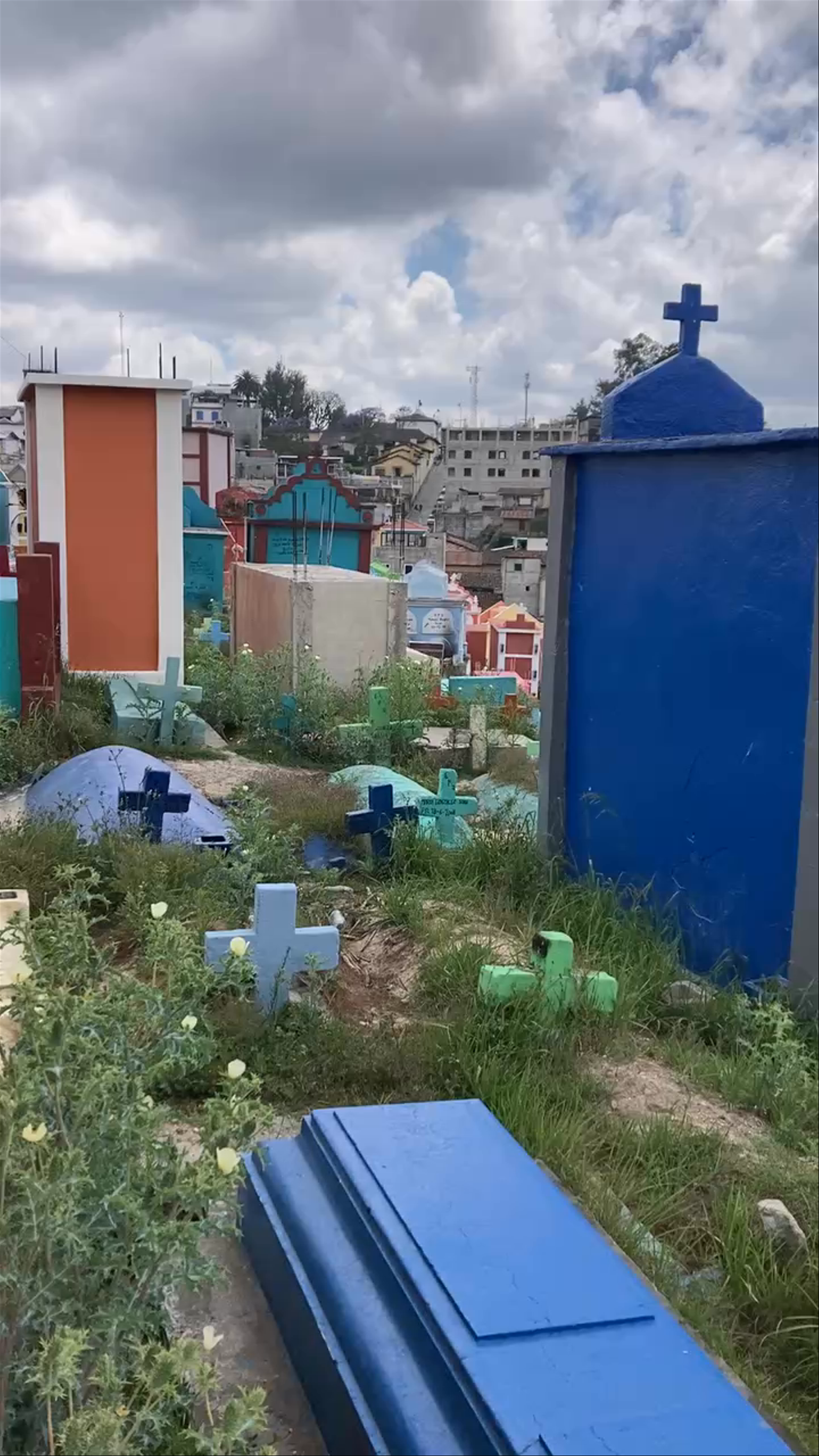 Colorful Cemetery in Chichicastenango, Guatemala: A Vibrant Tribute to Life