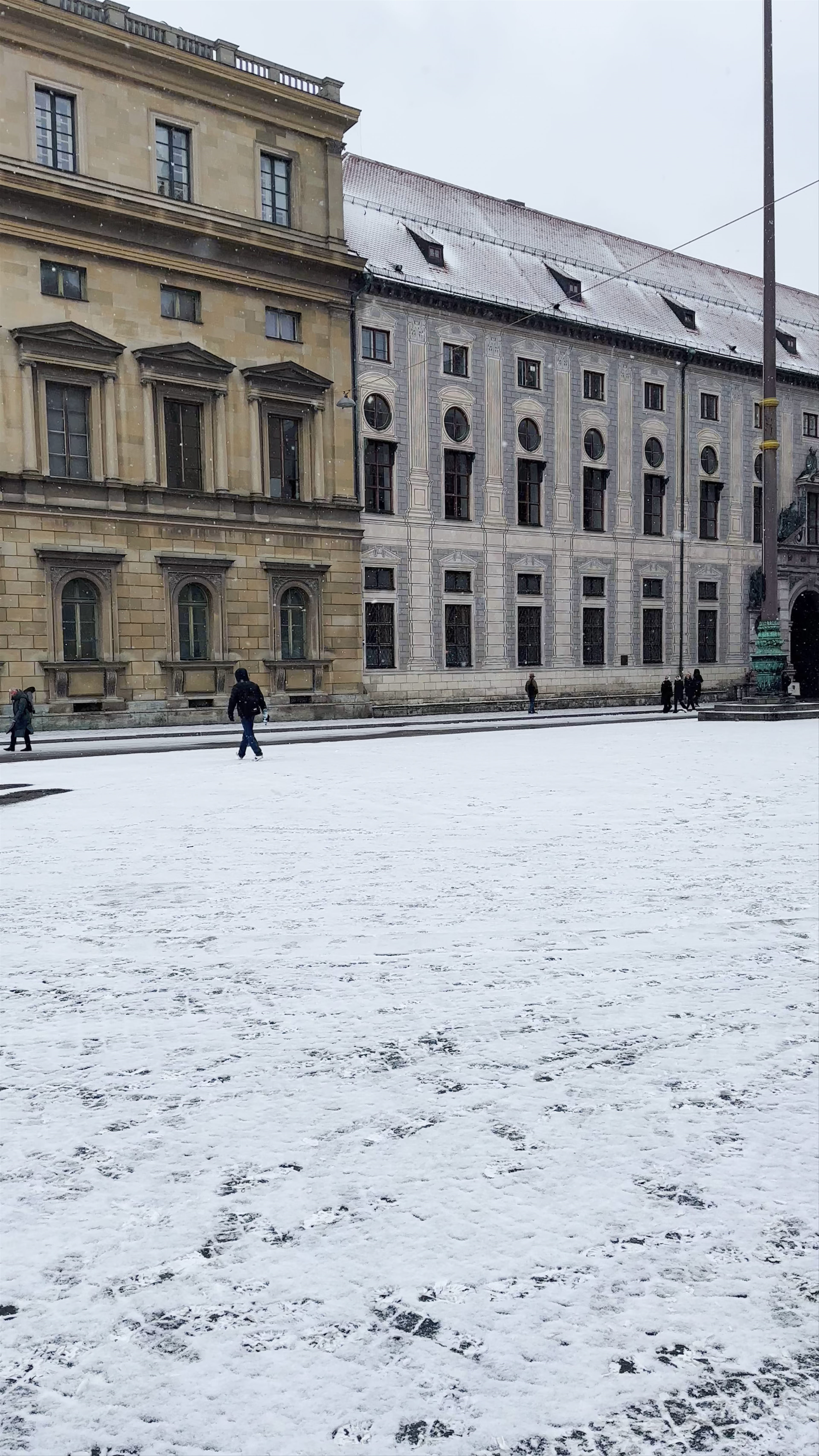 Winter Wonderland at Odeonsplatz, Munich