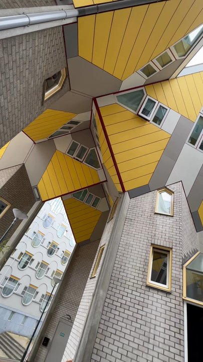Kubuswoningen - The Cube Houses - Local Flavor Near Me - Rotterdam, ZH