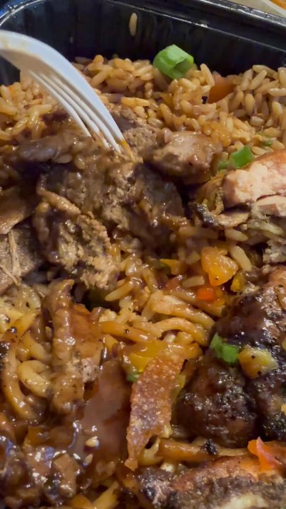 Philly Wok - Rib eye, jerk chicken, fried rice and lo mein noodles - Seafood Near Me - Chesapeake, Virginia
