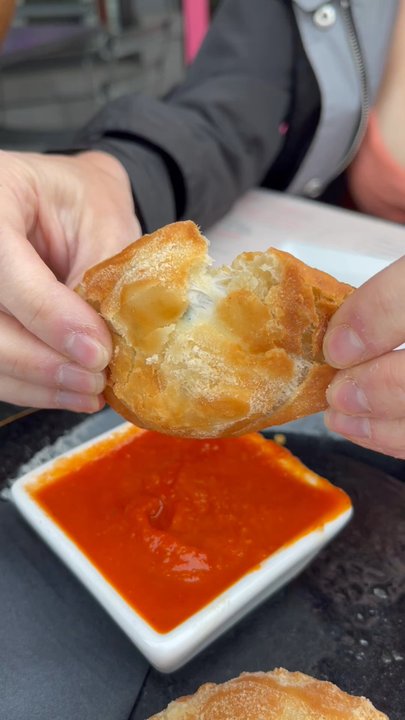 EaTo - Pizza cheese puffs - Pizza Near Me - Minneapolis, Minnesota