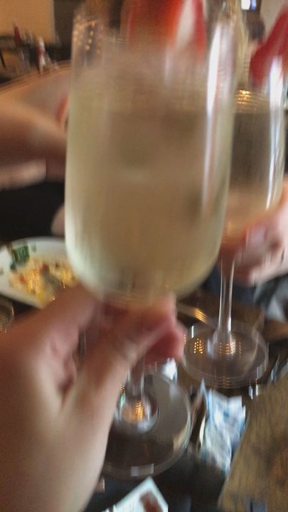 Rove - Prosseco toast - American Near Me - Forest Hills, New York
