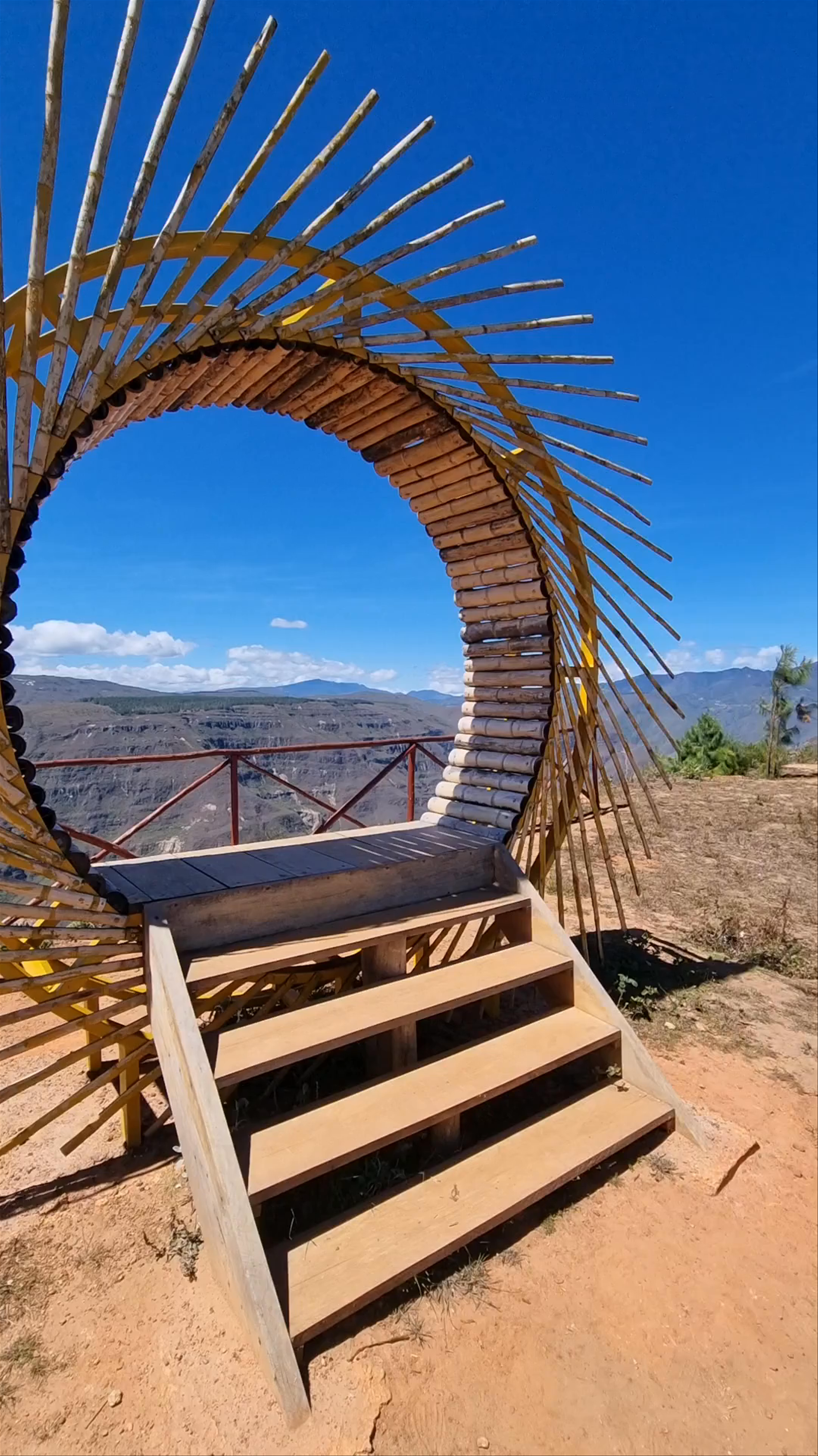 Mirador del Cañon de Huancas Sonche