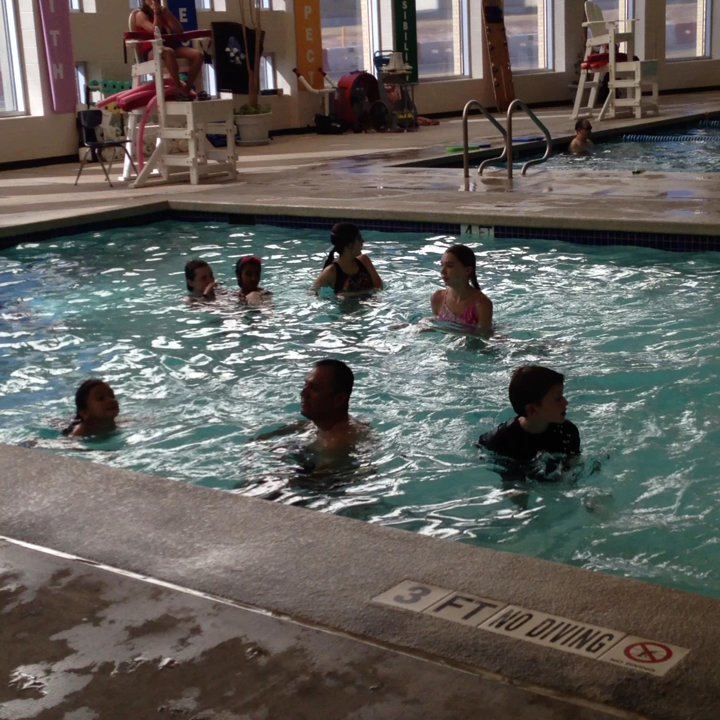 YMCA - Typical Sunday afternoon in the natatorium. Chlorine fumes in here are brutal! - Gyms Near Me - Austin, Texas
