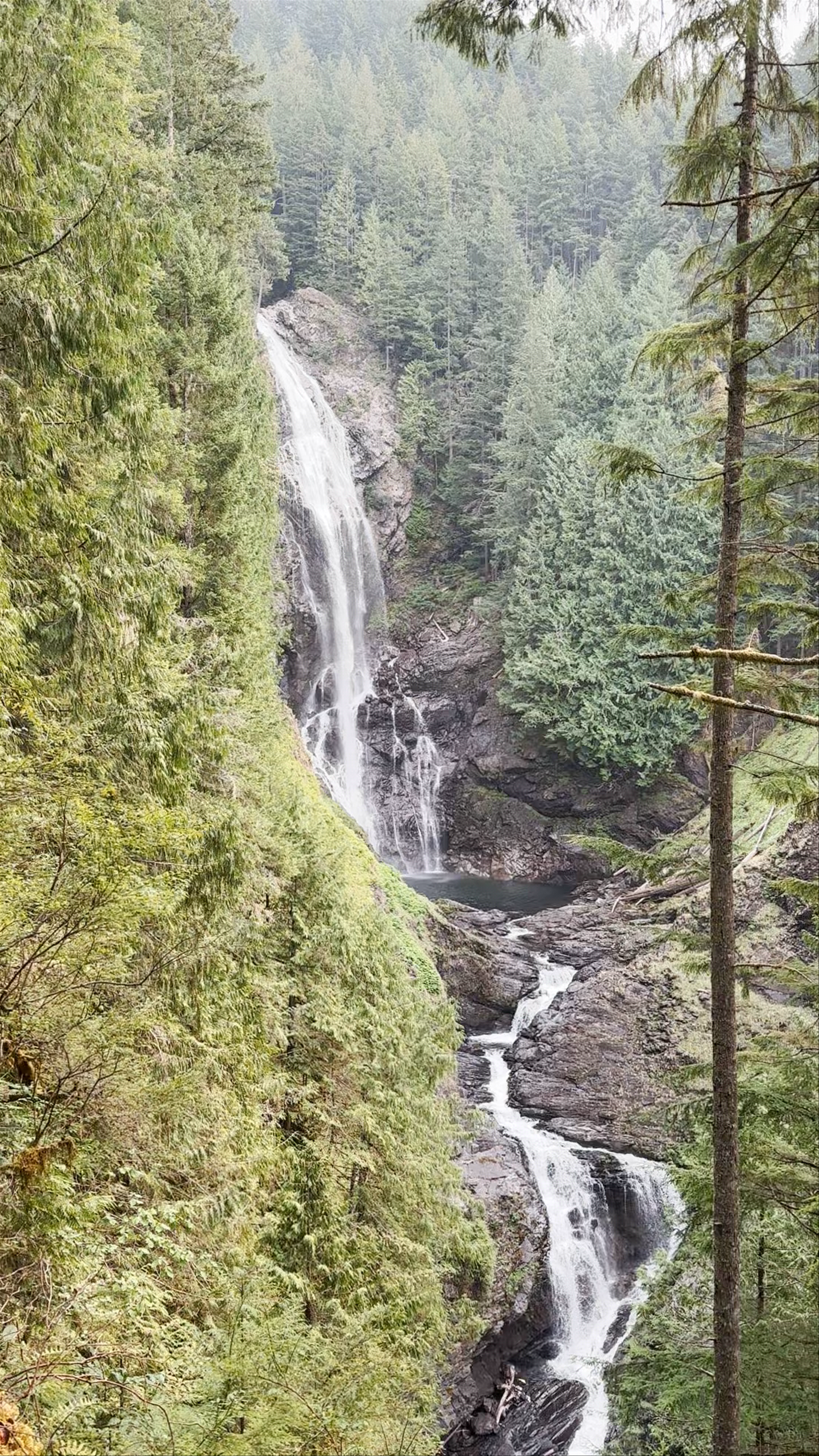 Wallace Falls Middle Falls Overlook