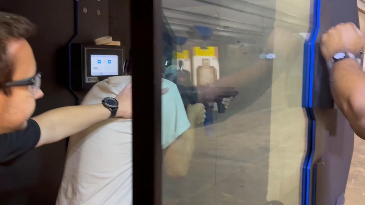 C2 Tactical - Shooting an automatic with Alex giving a little more stability in the back - Gun/Rifle Ranges Near Me - Phoenix, Arizona