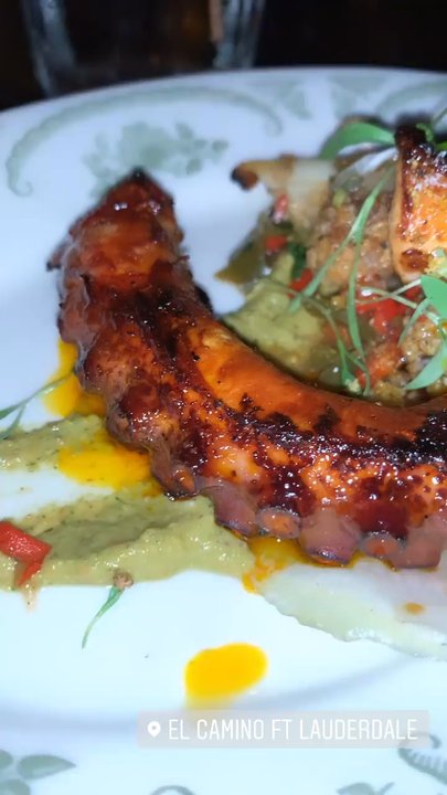 El Camino - Grilled flavor, yep! Tender and amazing, uh huh, surrounding flavors were good as well. Bravo! - Cocktail Bars Near Me - Delray Beach, Florida