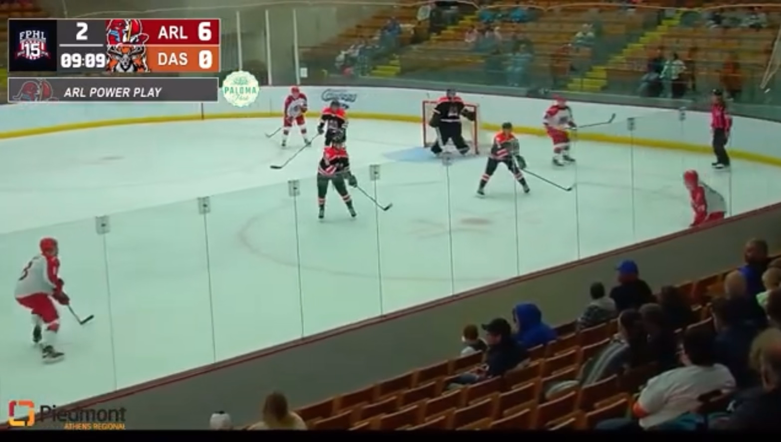 Goal Showcasing Shot Power