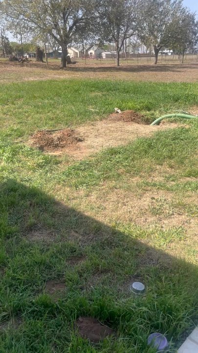 All Clear Septic - This was the area where Tony had to dig to be able to pump my 1500 gallon tank - Septic Services Near Me
