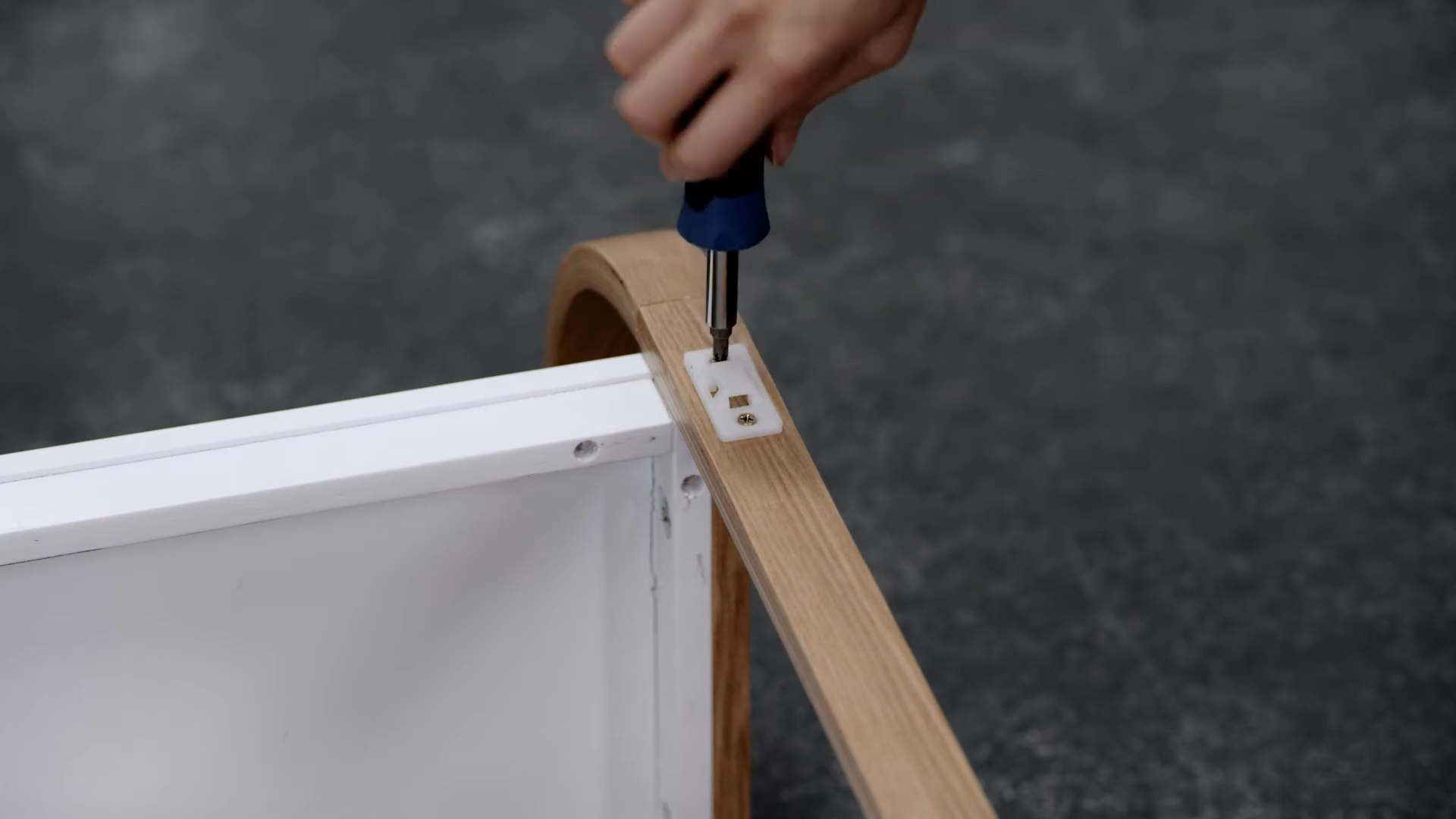 Bellwood Wall Shelf - White, Natural