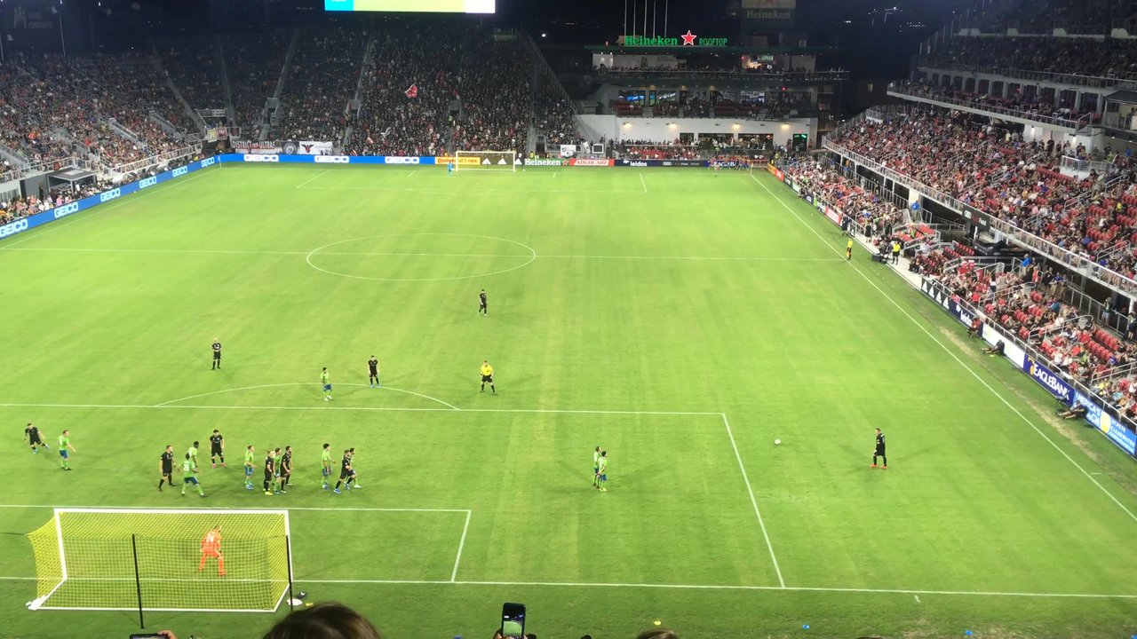 D. C. United - DC United goal against Seattle Sounders - Professional Sports Teams Near Me - Washington, DC, District of Columbia