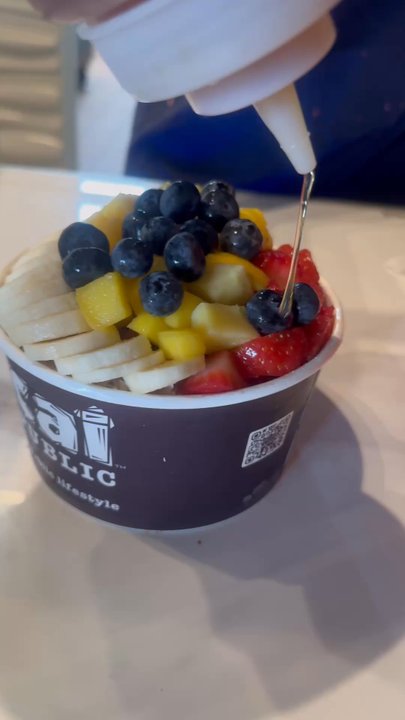 Acai Republic - California Bowl with added toppings - Acai Bowls Near Me - Oceanside, California