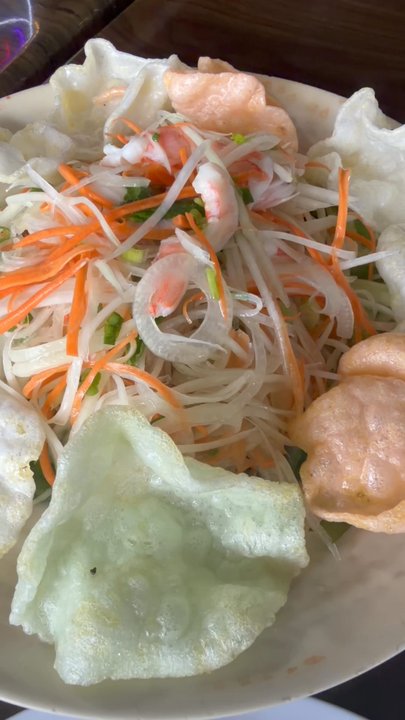 Pho 79 - Pinecrest - Vietnamese Papaya Salad with shrimp - Vietnamese Near Me - Pinecrest, Florida