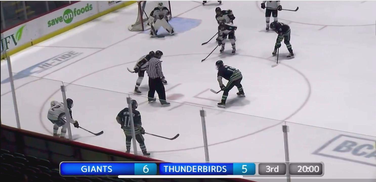 Simon Ward Ties It Up: Dramatic Last-Second Goal vs Giants