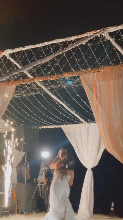 Lopez Party Rentals - Here is a view of the twinkly light tent we rented. - Party Equipment Rentals Near Me - Riverside, California