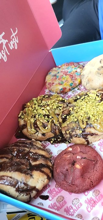 Mo Cookies - These Dubai chocolate are ridiculously good - Desserts Near Me - Wesley Chapel, Florida