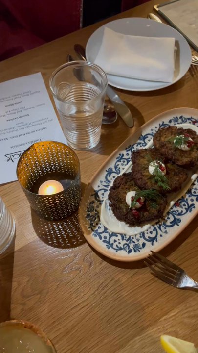 Namak - KOTLET-E-KADOO (Zucchini Fritters) - Mediterranean Near Me - Washington, DC, District of Columbia